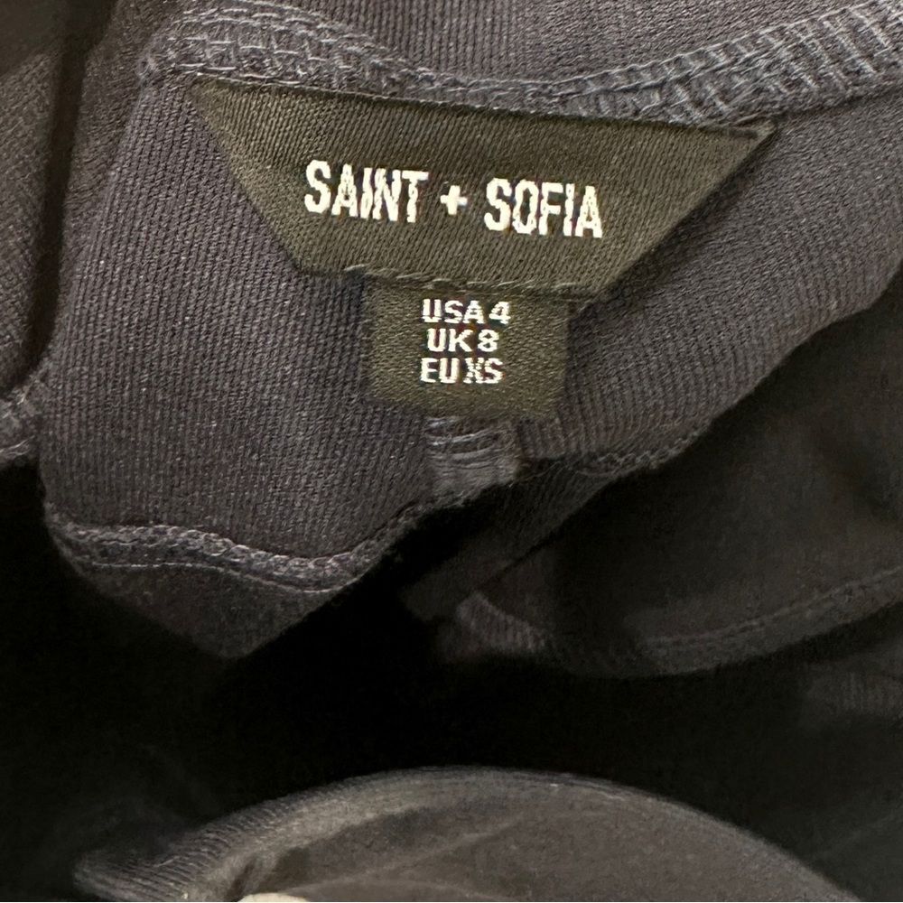 Saint + Sofia Finsbury Pant – Navy – Size 4 / XS – 28” Inseam - Picture 6 of 7